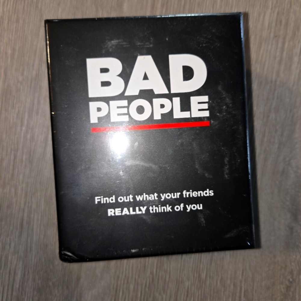 Bad People Adult  Cards Game